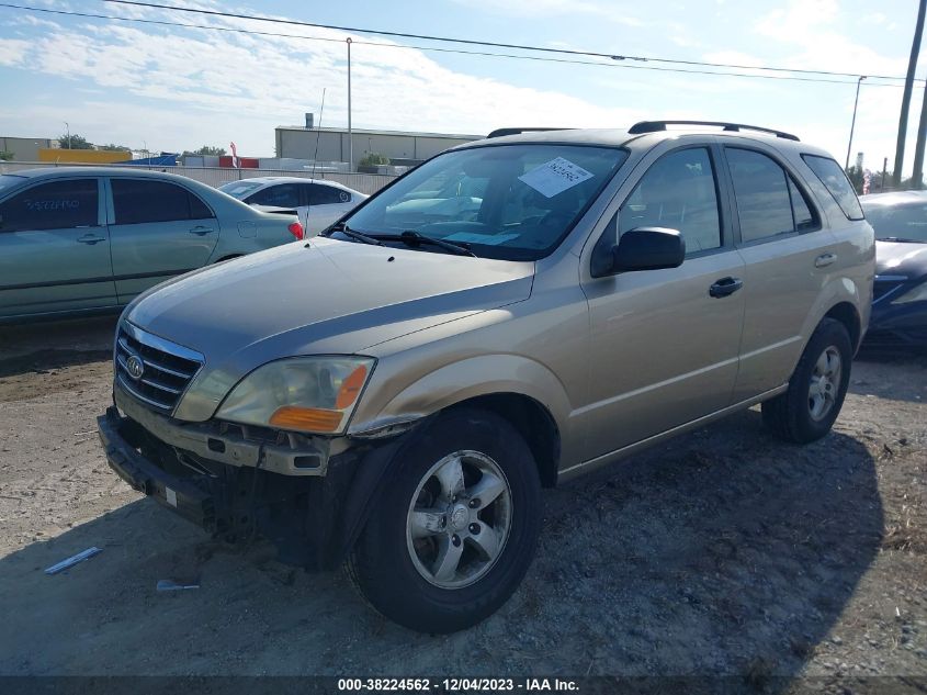 2008 Kia Sorento Lx VIN: KNDJD735485761086 Lot: 38224562