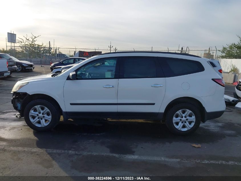 2014 Chevrolet Traverse Ls VIN: 1GNKRFKD2EJ251595 Lot: 38224596