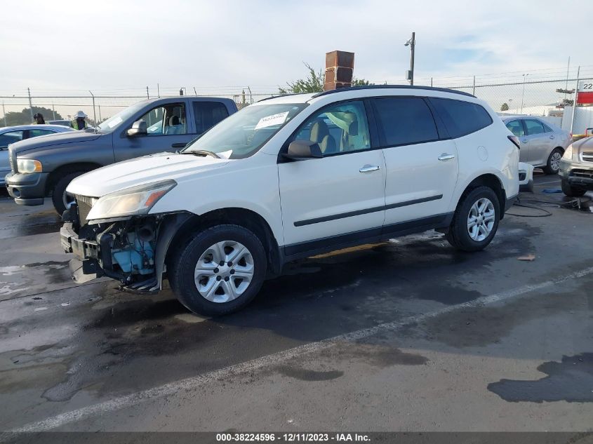 2014 Chevrolet Traverse Ls VIN: 1GNKRFKD2EJ251595 Lot: 38224596