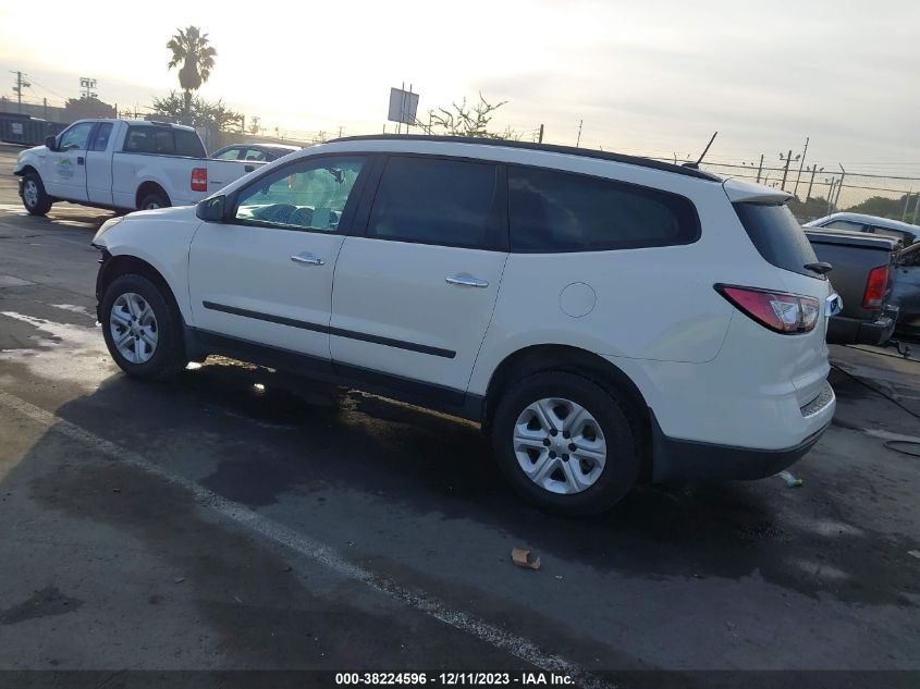 2014 Chevrolet Traverse Ls VIN: 1GNKRFKD2EJ251595 Lot: 38224596