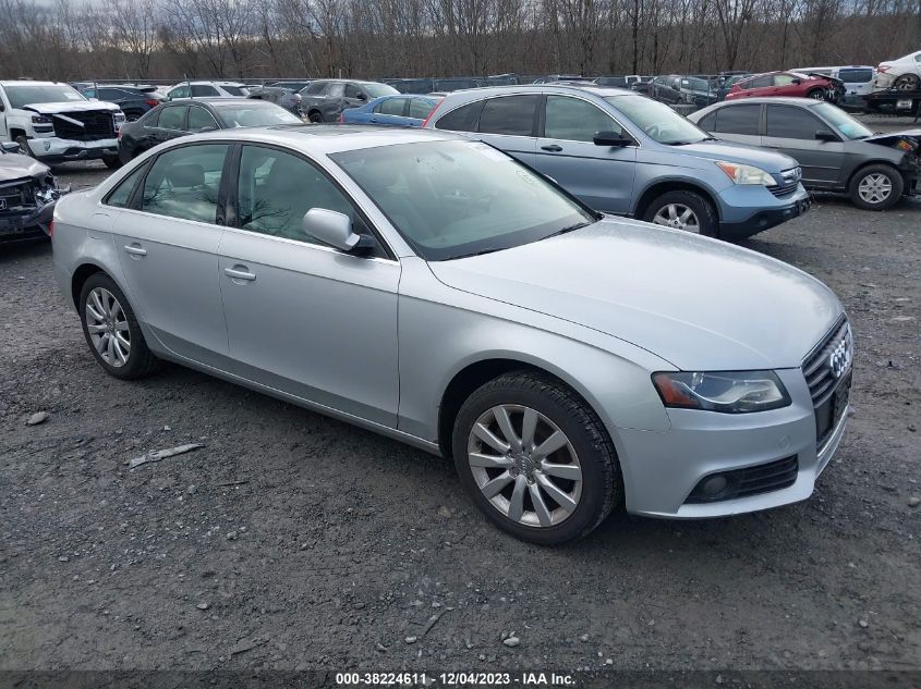 2010 Audi A4 2.0T Premium Plus VIN: WAUHFAFL6AN049312 Lot: 38224611