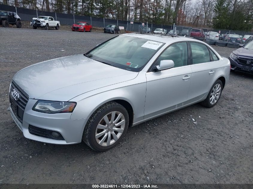 2010 Audi A4 2.0T Premium Plus VIN: WAUHFAFL6AN049312 Lot: 38224611