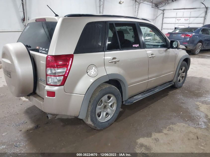 2006 Suzuki Grand Vitara Xsport VIN: JS3TD944064102565 Lot: 38224670