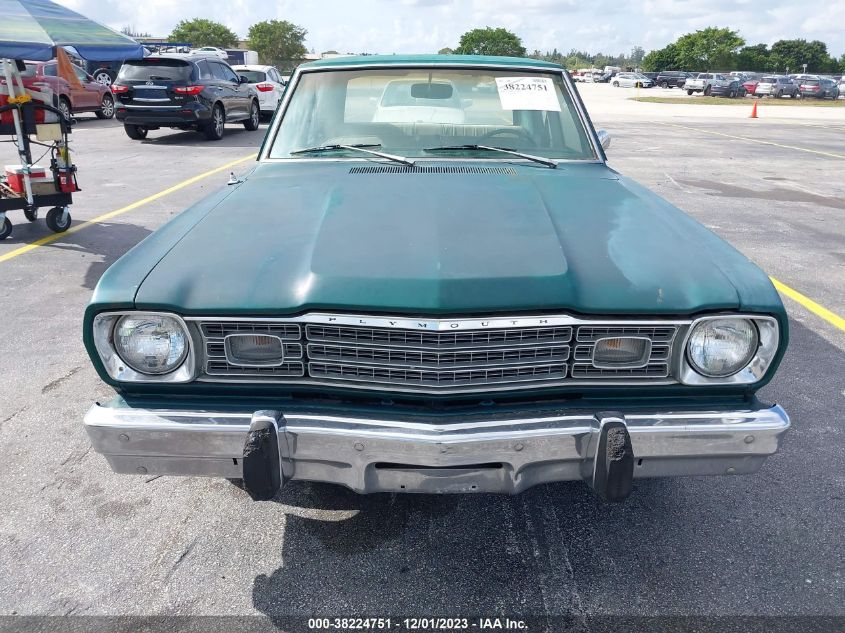 VL41C4R264242 1974 Plymouth Valiant