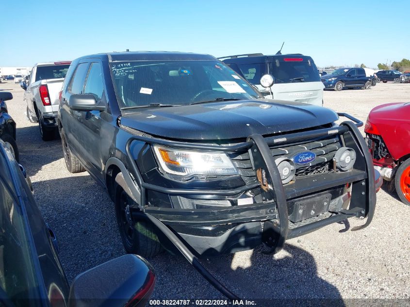 2017 Ford Utility Police Interceptor VIN: 1FM5K8AR8HGD58697 Lot: 38224787