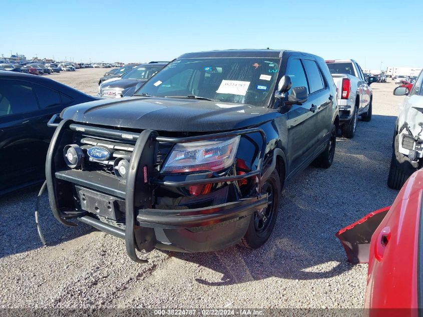 2017 Ford Utility Police Interceptor VIN: 1FM5K8AR8HGD58697 Lot: 38224787