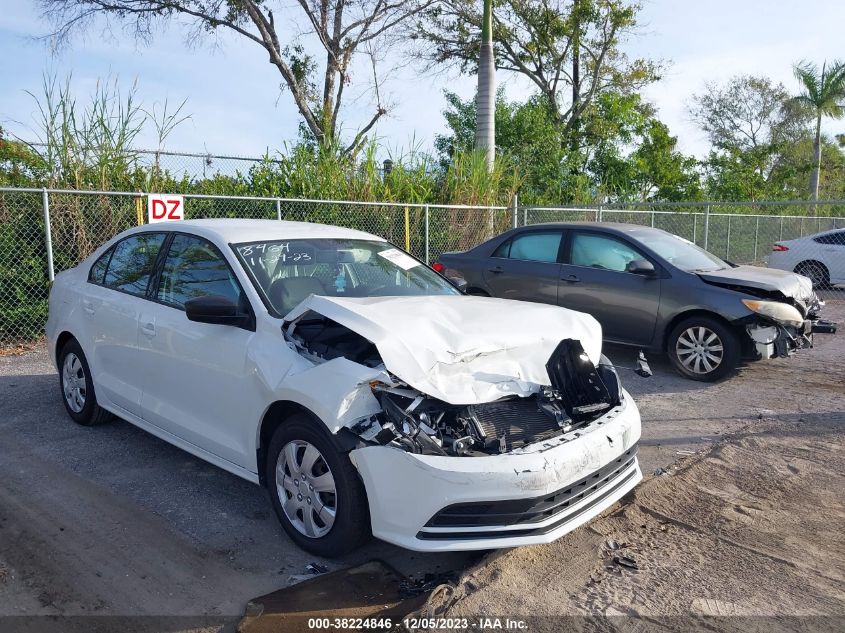 2016 Volkswagen Jetta 1.4T S VIN: 3VW267AJ8GM308464 Lot: 38224846