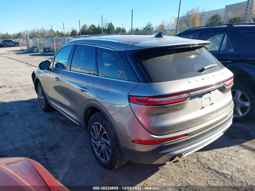 2021 Lincoln Corsair Standard VIN: 5LMCJ1C95MUL04460 Lot: 38224909