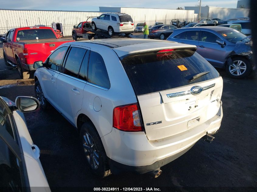 2013 Ford Edge Limited VIN: 2FMDK3KC6DBA04820 Lot: 38224911