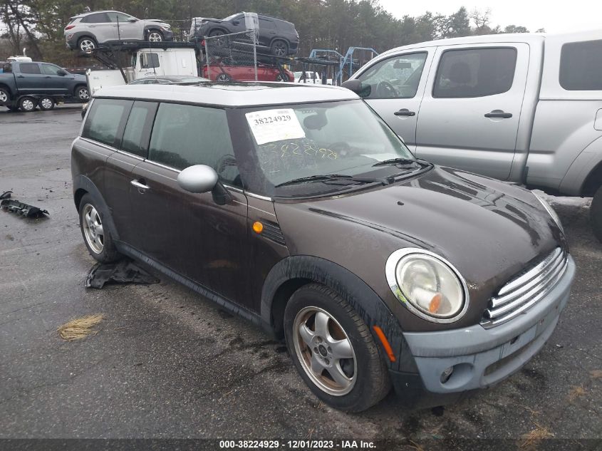 WMWML33509TN69215 2009 Mini Cooper Clubman