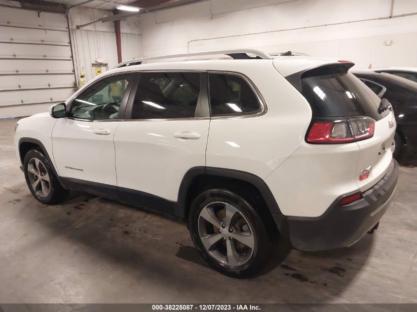 2019 Jeep Cherokee Limited 4X4 VIN: 1C4PJMDX8KD480374 Lot: 38225087