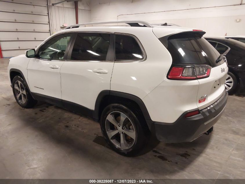 2019 Jeep Cherokee Limited 4X4 VIN: 1C4PJMDX8KD480374 Lot: 38225087