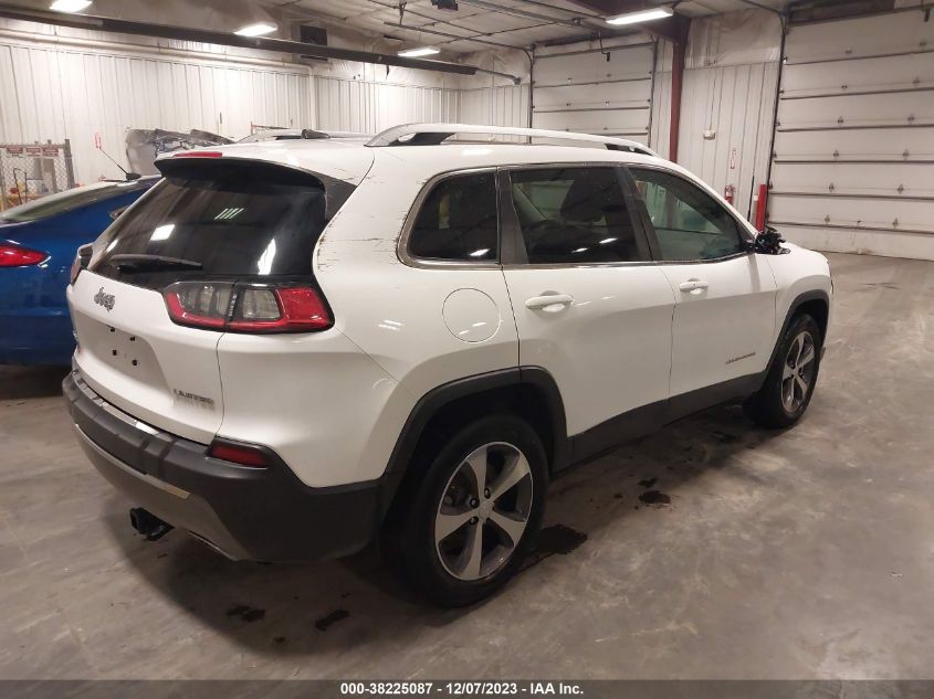 2019 Jeep Cherokee Limited 4X4 VIN: 1C4PJMDX8KD480374 Lot: 38225087