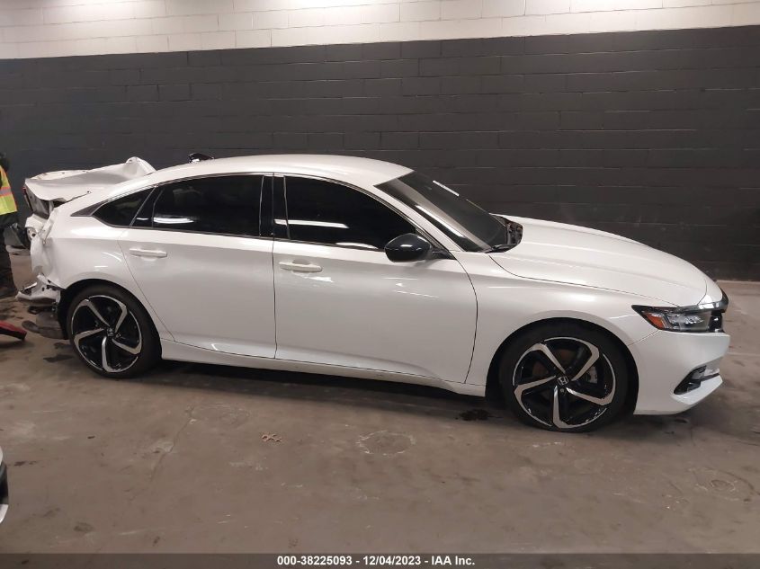 2022 Honda Accord Sport Special Edition VIN: 1HGCV1F43NA001239 Lot: 38225093