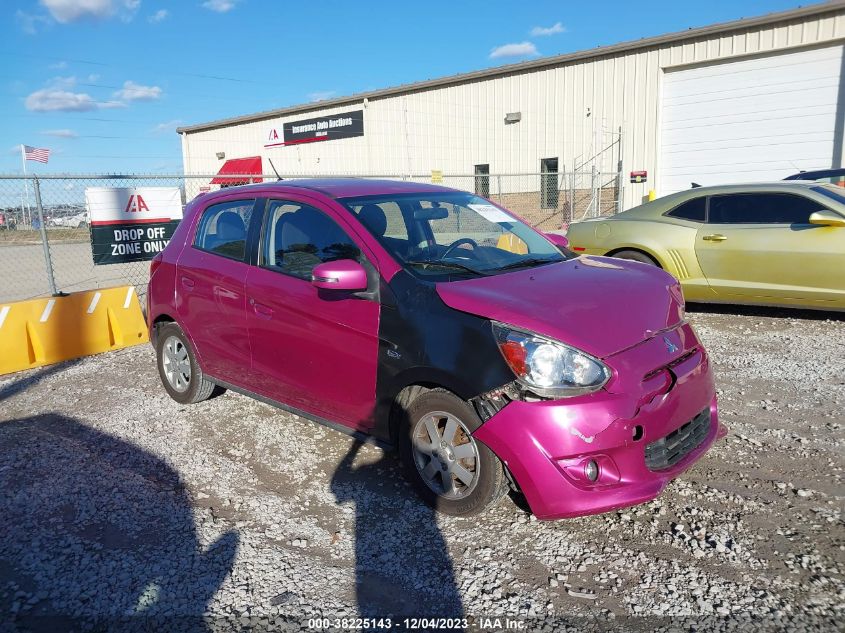 2015 Mitsubishi Mirage Es VIN: ML32A4HJ8FH009116 Lot: 38225143