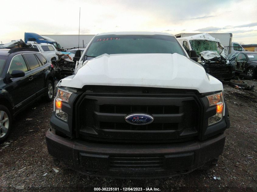 2016 Ford F-150 Xl VIN: 1FTEW1E89GFD29750 Lot: 38225181