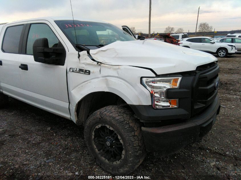 2016 Ford F-150 Xl VIN: 1FTEW1E89GFD29750 Lot: 38225181