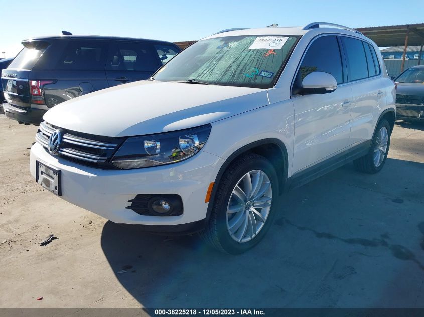 2013 Volkswagen Tiguan Se VIN: WVGAV3AX0DW563888 Lot: 38225218