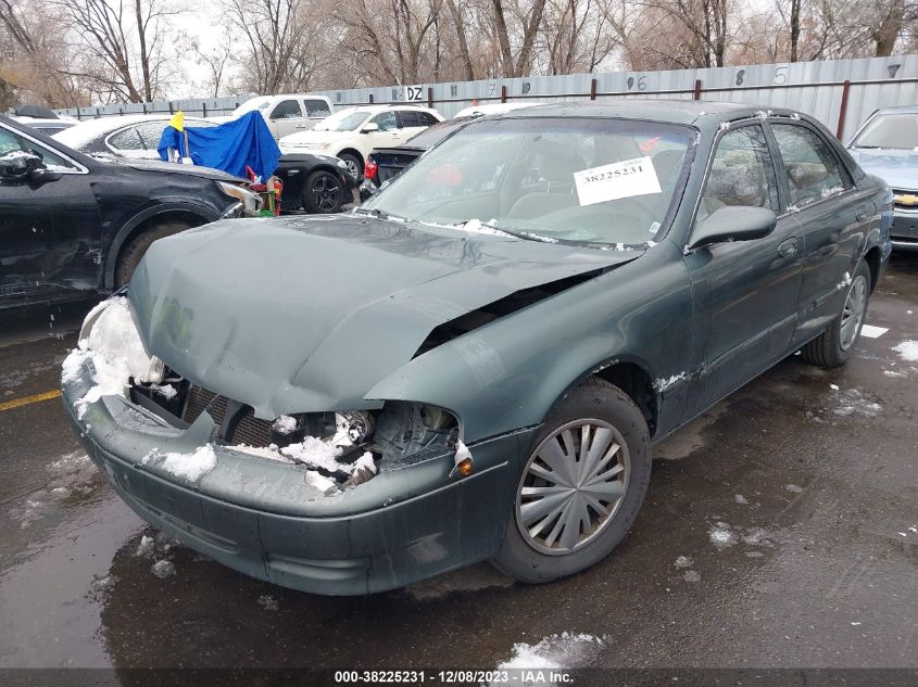 2000 Mazda 626 Es/Lx VIN: 1YVGF22C1Y5168450 Lot: 38225231
