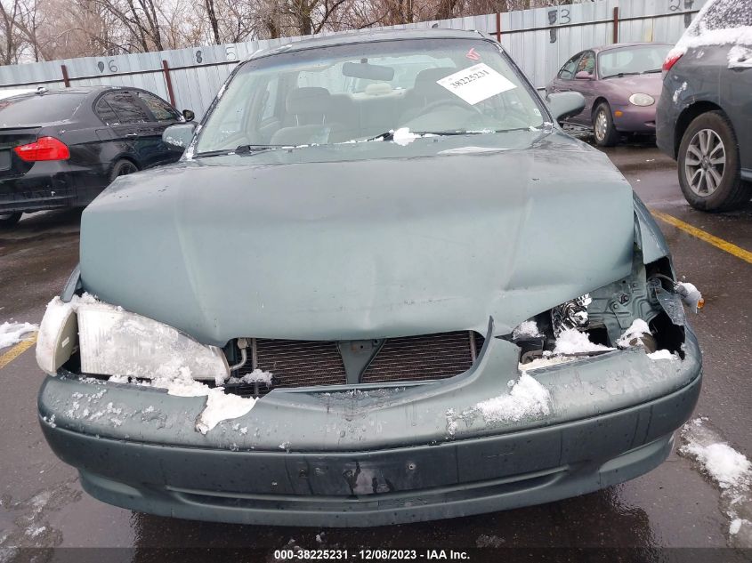 2000 Mazda 626 Es/Lx VIN: 1YVGF22C1Y5168450 Lot: 38225231