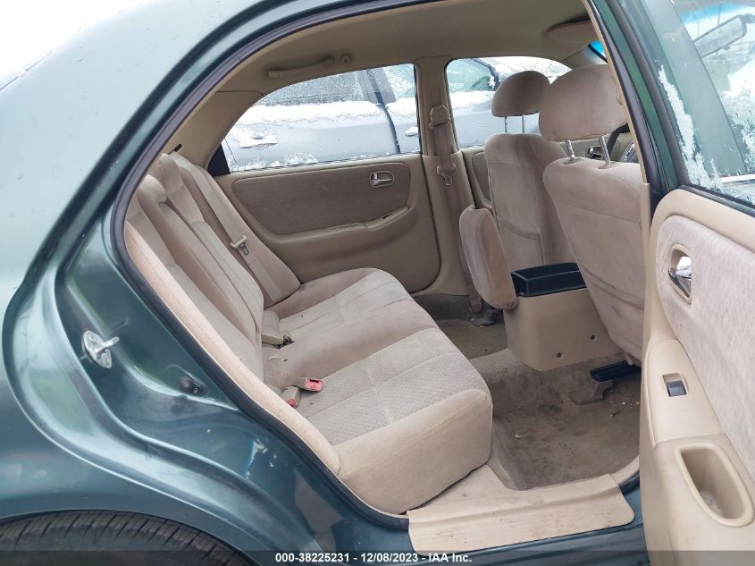 2000 Mazda 626 Es/Lx VIN: 1YVGF22C1Y5168450 Lot: 38225231