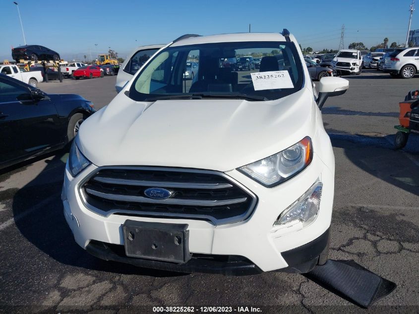 2019 Ford Ecosport Se VIN: MAJ3S2GEXKC278979 Lot: 38225262