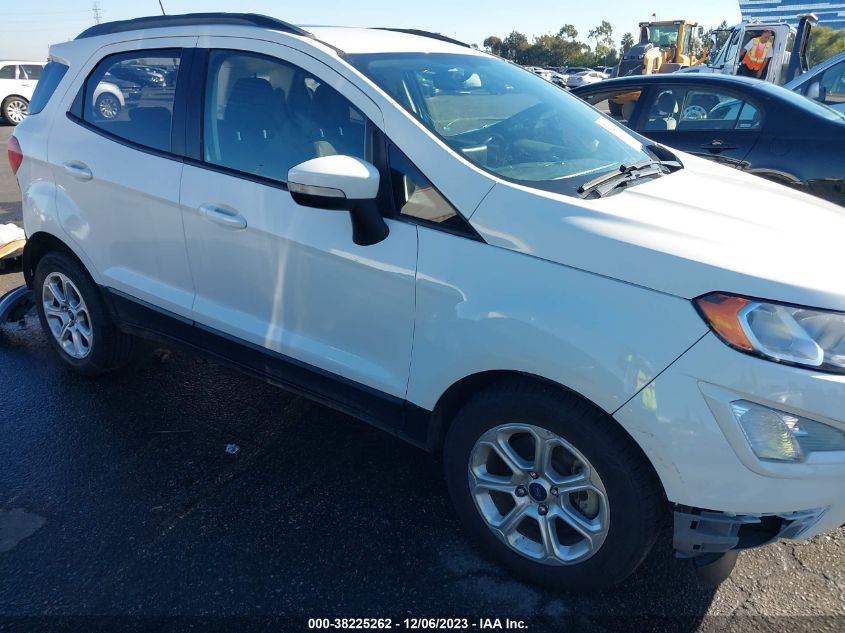 2019 Ford Ecosport Se VIN: MAJ3S2GEXKC278979 Lot: 38225262