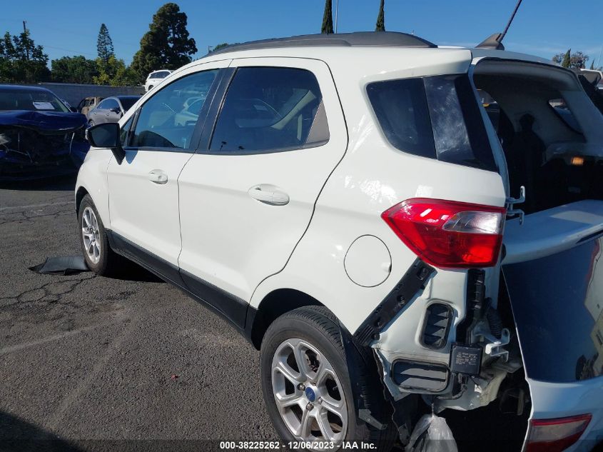2019 Ford Ecosport Se VIN: MAJ3S2GEXKC278979 Lot: 38225262