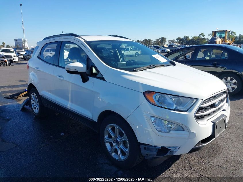 2019 Ford Ecosport Se VIN: MAJ3S2GEXKC278979 Lot: 38225262