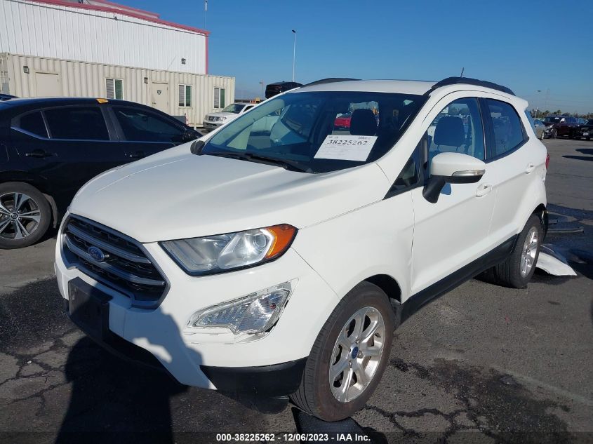 2019 Ford Ecosport Se VIN: MAJ3S2GEXKC278979 Lot: 38225262