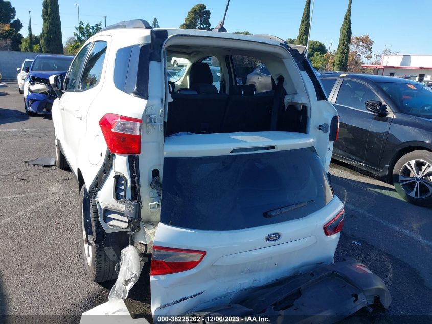 2019 Ford Ecosport Se VIN: MAJ3S2GEXKC278979 Lot: 38225262