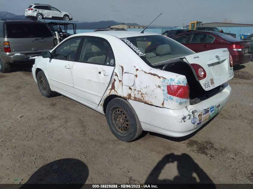 2006 Toyota Corolla Le VIN: 1NXBR32E96Z755850 Lot: 38225292