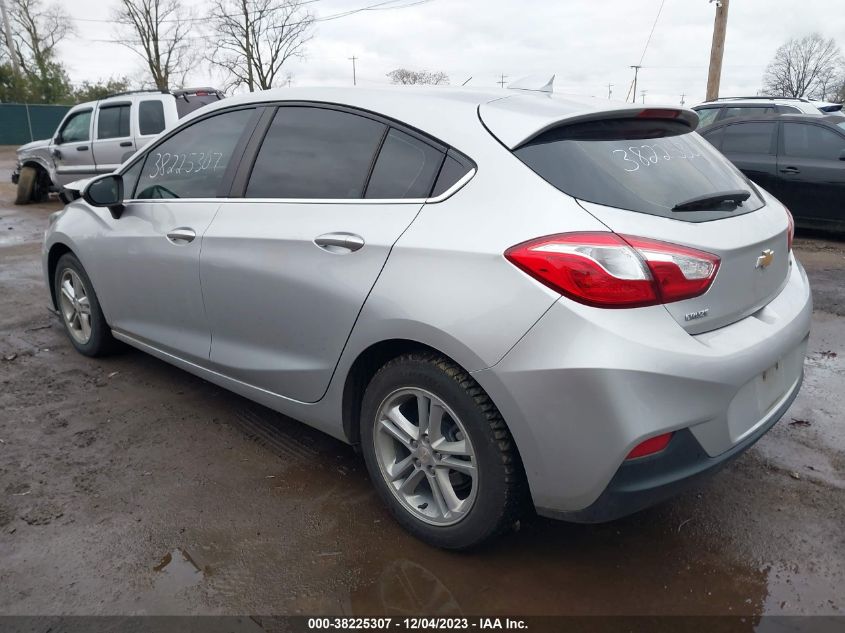 2017 Chevrolet Cruze Lt Auto VIN: 3G1BE6SMXHS582179 Lot: 38225307