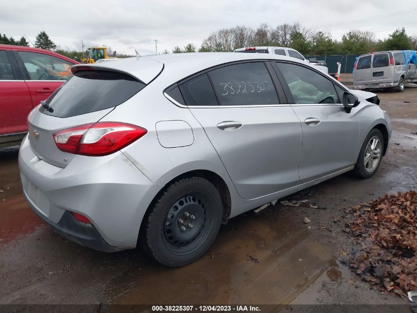 2017 Chevrolet Cruze Lt Auto VIN: 3G1BE6SMXHS582179 Lot: 38225307