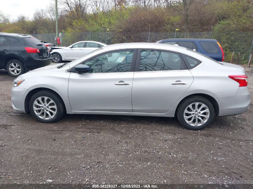 2019 Nissan Sentra Sv VIN: 3N1AB7AP8KY316163 Lot: 38225327