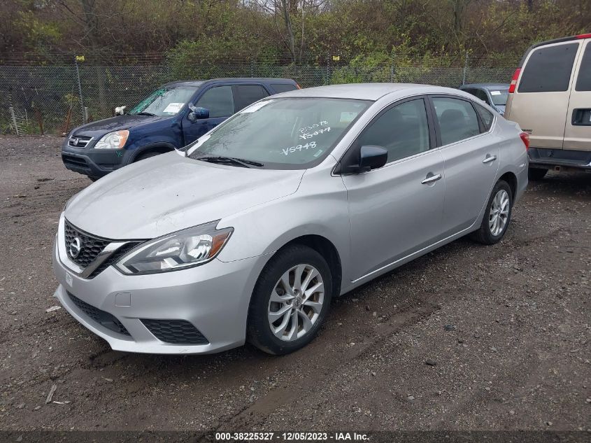 2019 Nissan Sentra Sv VIN: 3N1AB7AP8KY316163 Lot: 38225327