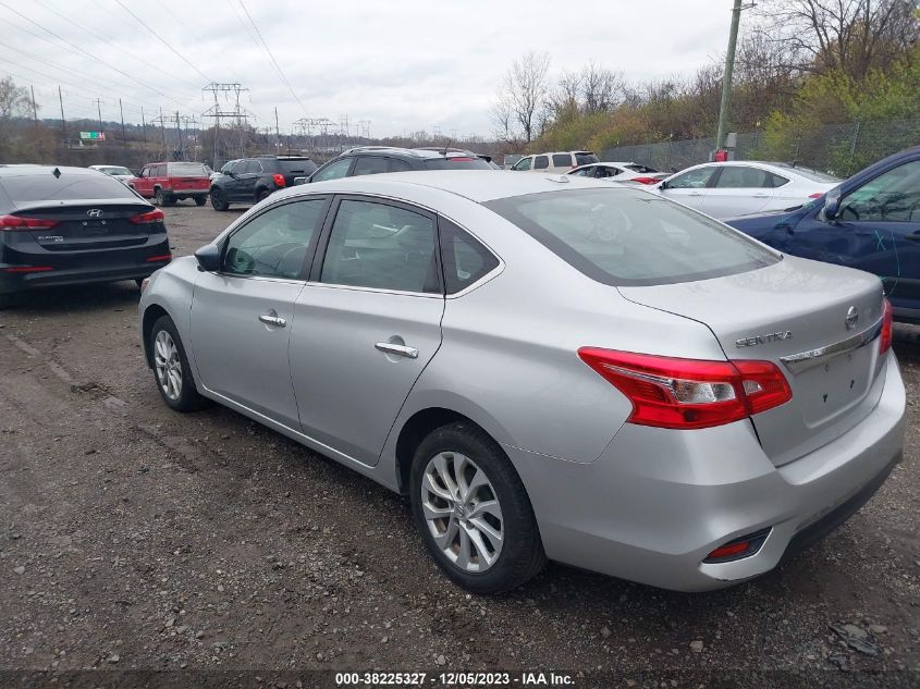 2019 Nissan Sentra Sv VIN: 3N1AB7AP8KY316163 Lot: 38225327