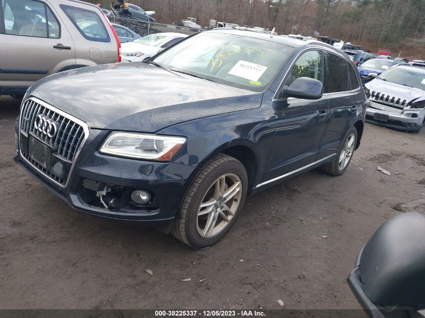2013 Audi Q5 2.0T Premium VIN: WA1LFAFP7DA012839 Lot: 38225337