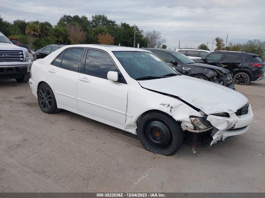 2002 Lexus Is 300 Base W/5-Speed Auto VIN: JTHBD192820046863 Lot: 38225362