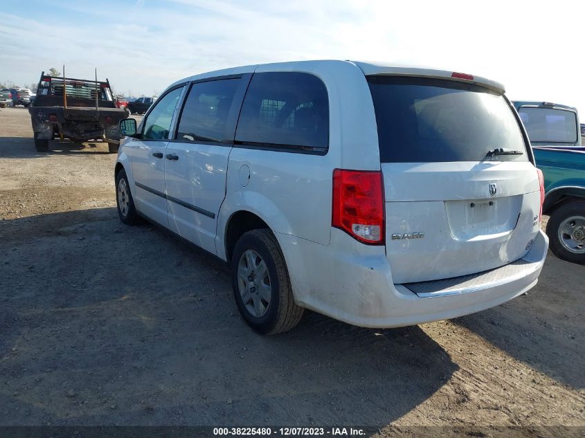 2014 Ram Cargo Tradesman VIN: 2C4JRGAG5ER169913 Lot: 38225480