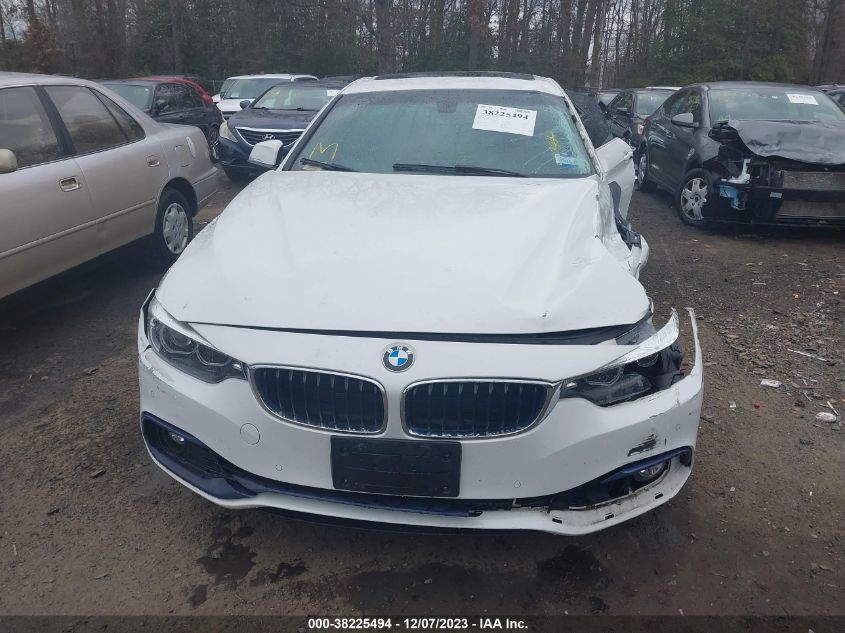 WBA4J3C54KBL06663 2019 BMW 430I Gran Coupe xDrive