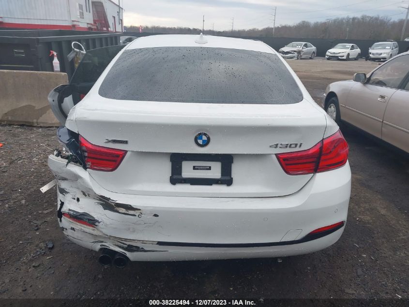 2019 BMW 430I Gran Coupe xDrive VIN: WBA4J3C54KBL06663 Lot: 38225494