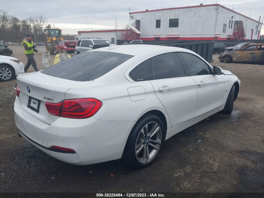 2019 BMW 430I Gran Coupe xDrive VIN: WBA4J3C54KBL06663 Lot: 38225494