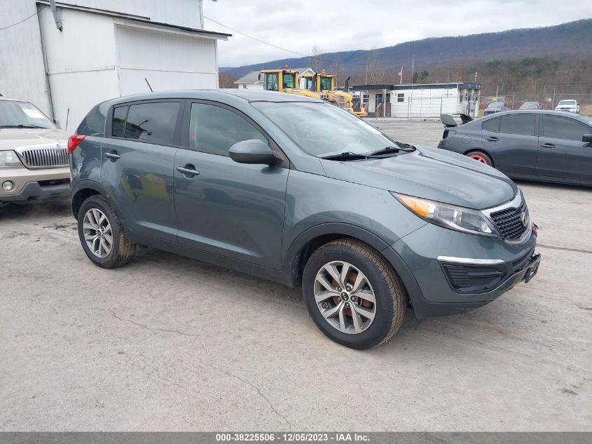 2014 Kia Sportage Lx VIN: KNDPB3AC3E7576280 Lot: 38225506