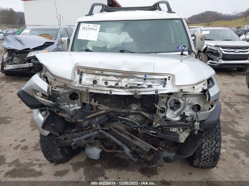 2007 Toyota Fj Cruiser VIN: JTEBU11F570019963 Lot: 38225515