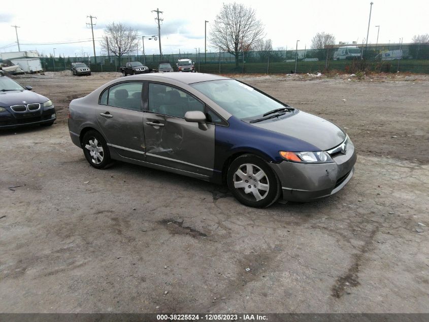 2008 Honda Civic Lx VIN: 2HGFA16518H346762 Lot: 38225524