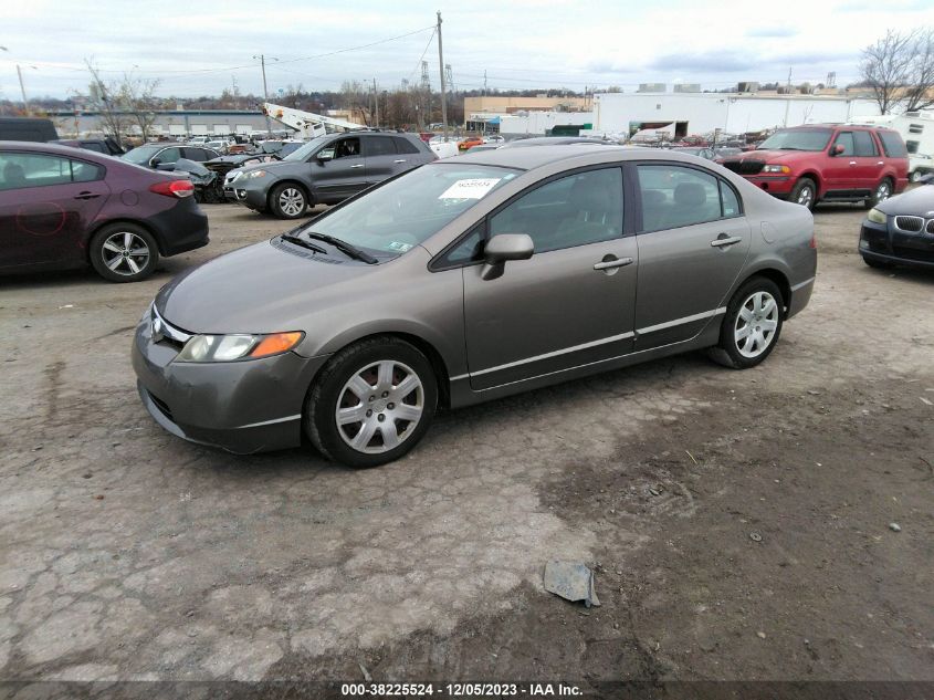 2008 Honda Civic Lx VIN: 2HGFA16518H346762 Lot: 38225524