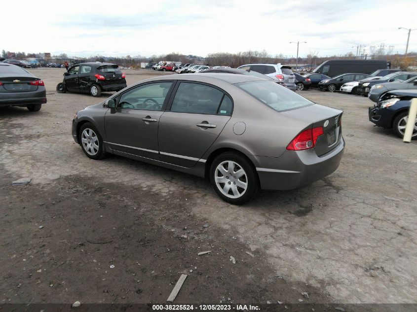 2008 Honda Civic Lx VIN: 2HGFA16518H346762 Lot: 38225524