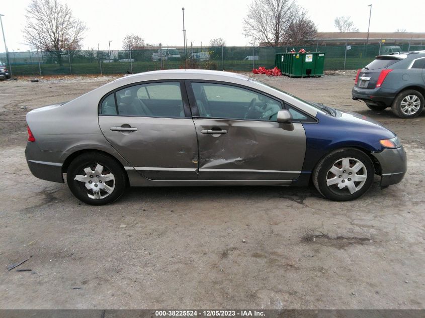 2008 Honda Civic Lx VIN: 2HGFA16518H346762 Lot: 38225524