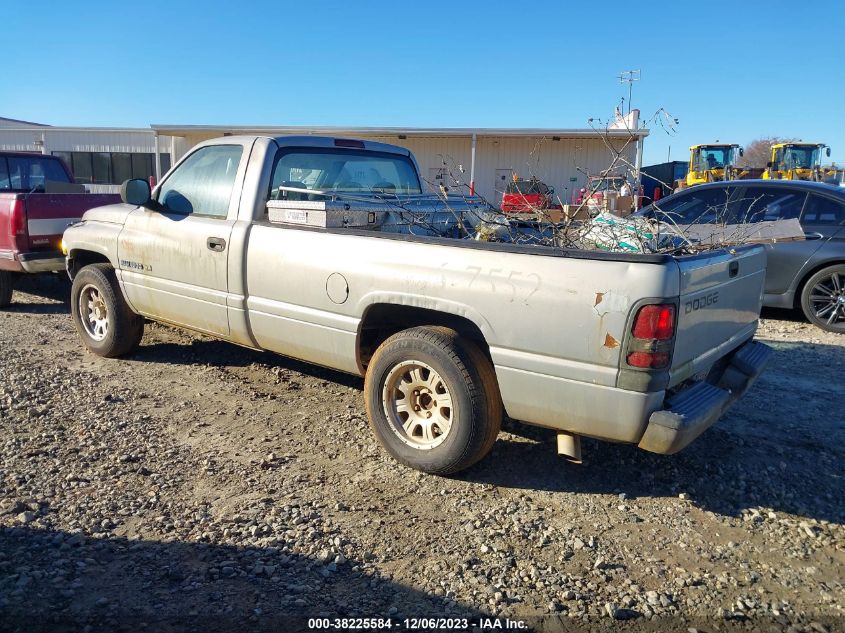 1998 Dodge Ram 1500 St/Ws VIN: 1B7HC16X3WS714156 Lot: 38225584